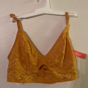 Gold bra